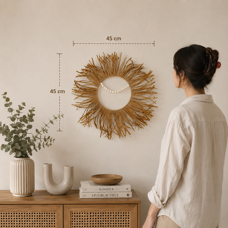 دیوارکوب دکوراتیو رافیا